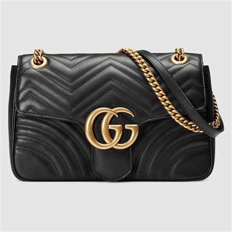 gucci gg marmont matelassé shoulder bag